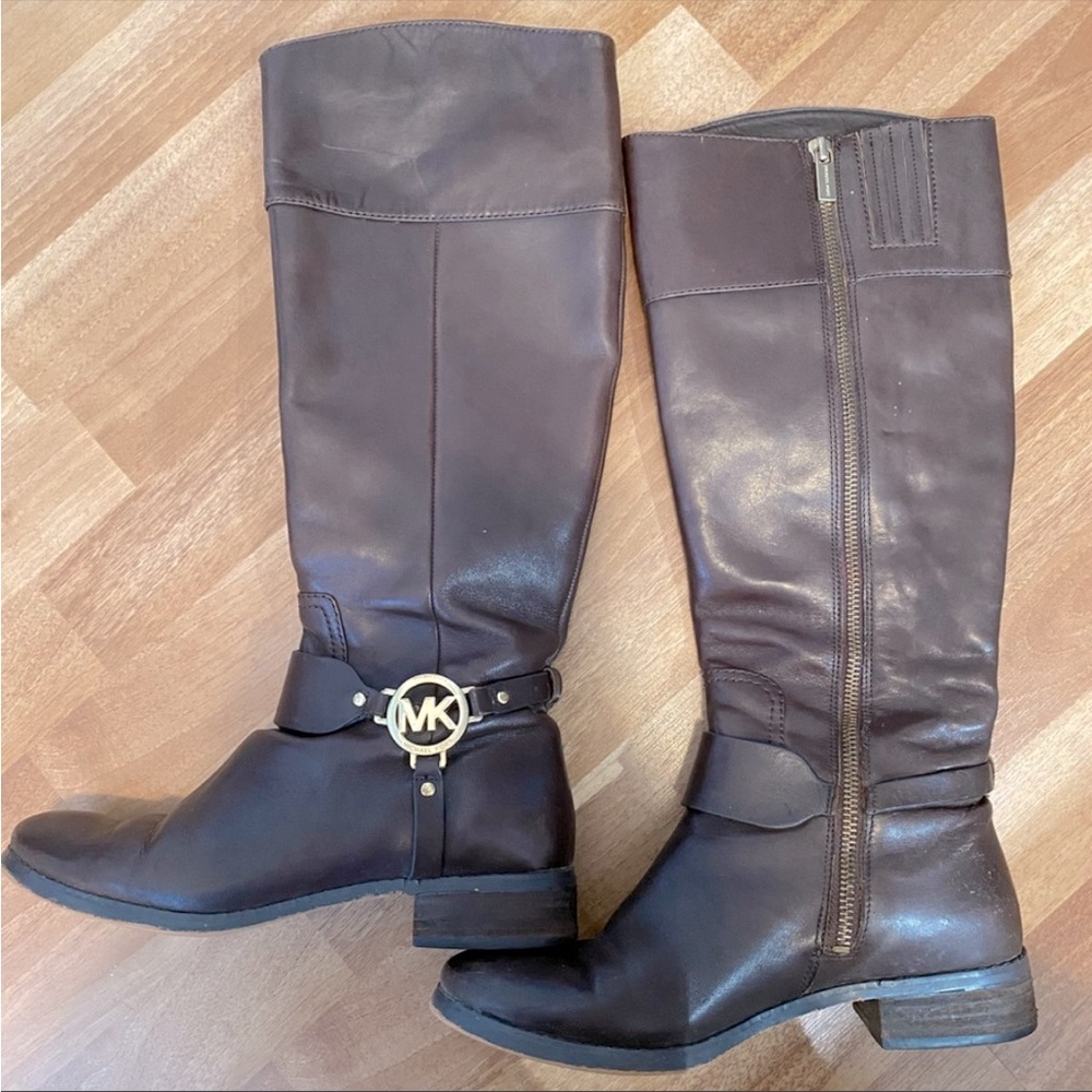 Michael Kors riding boots